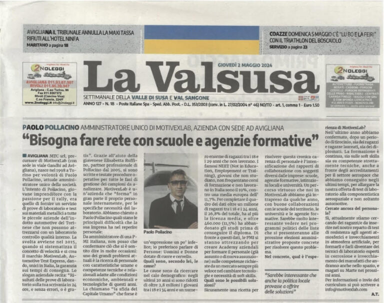 La Valsusa parla di MotivexLab 4 unnamed