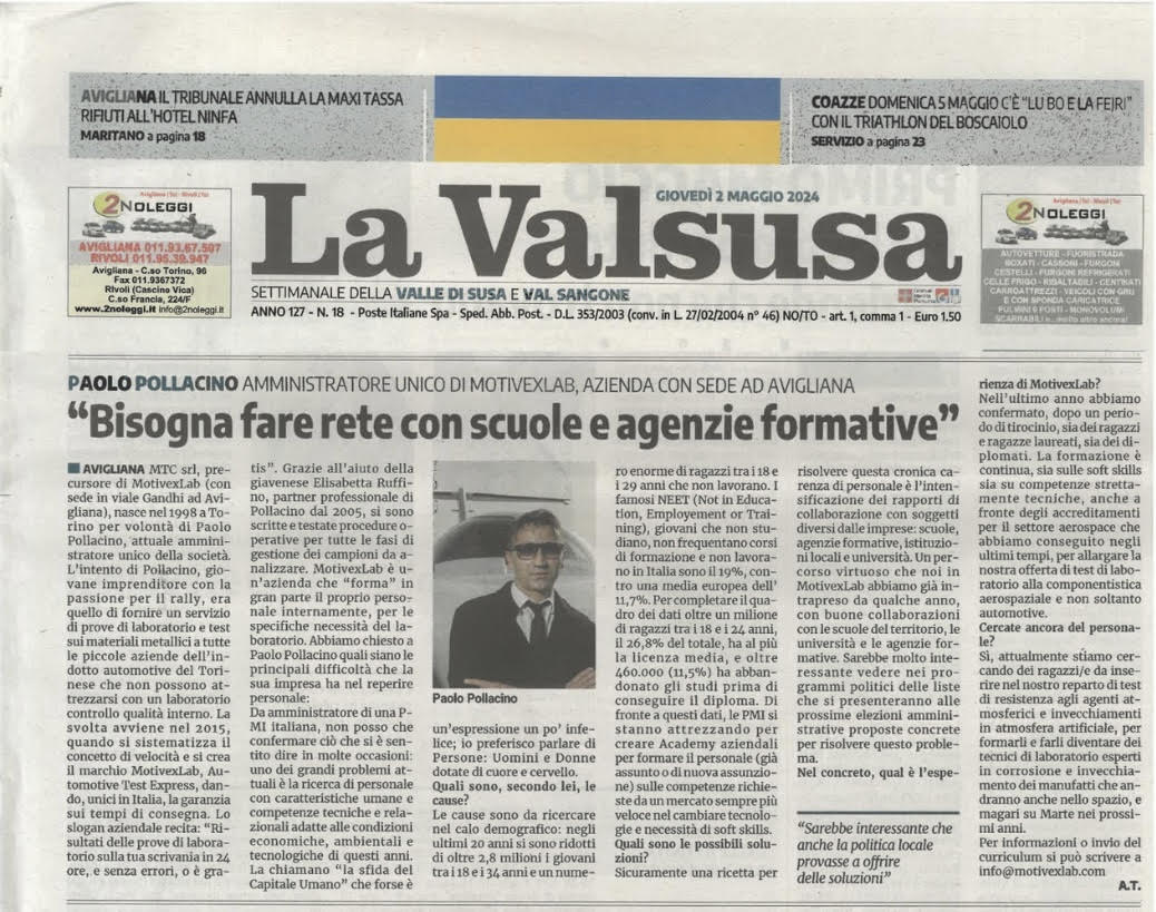 La Valsusa parla di MotivexLab 1 unnamed